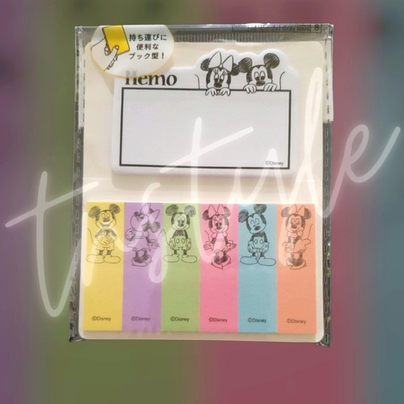 ⭐️4/$25⭐️ Mickey & Minnie Sticky Notes - Picture 1 of 1